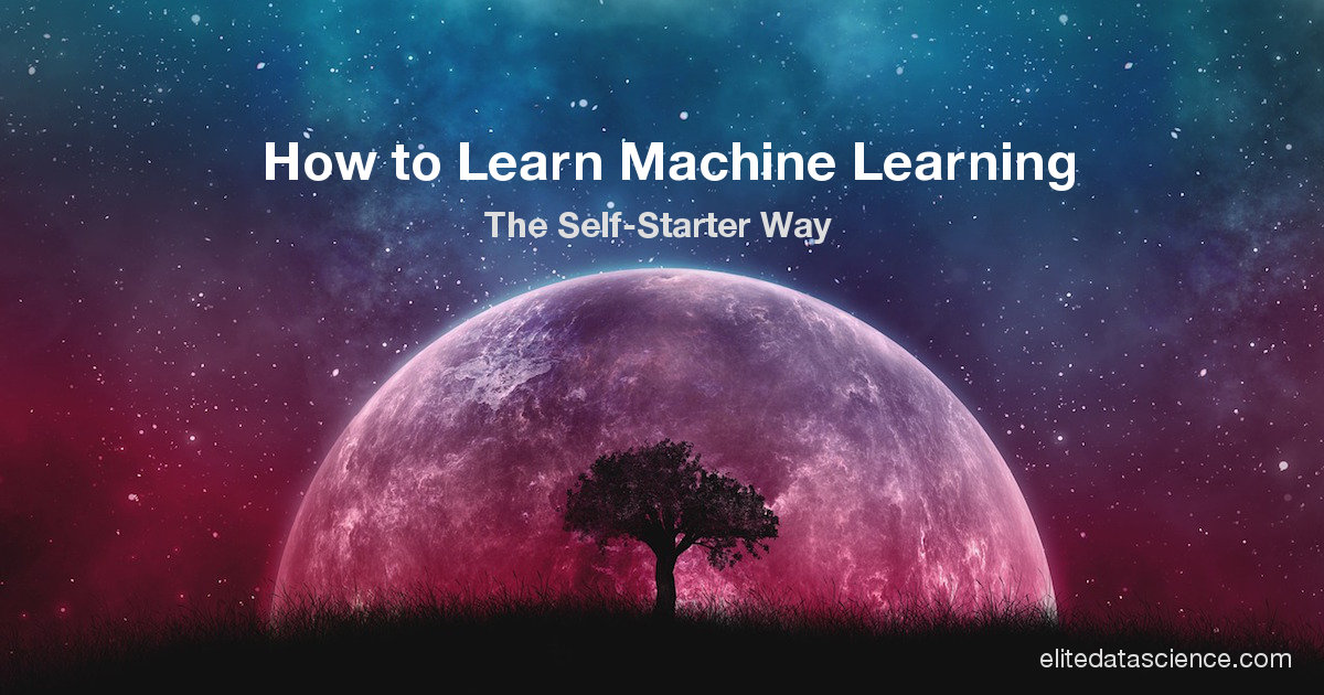 steps to learn machine learning