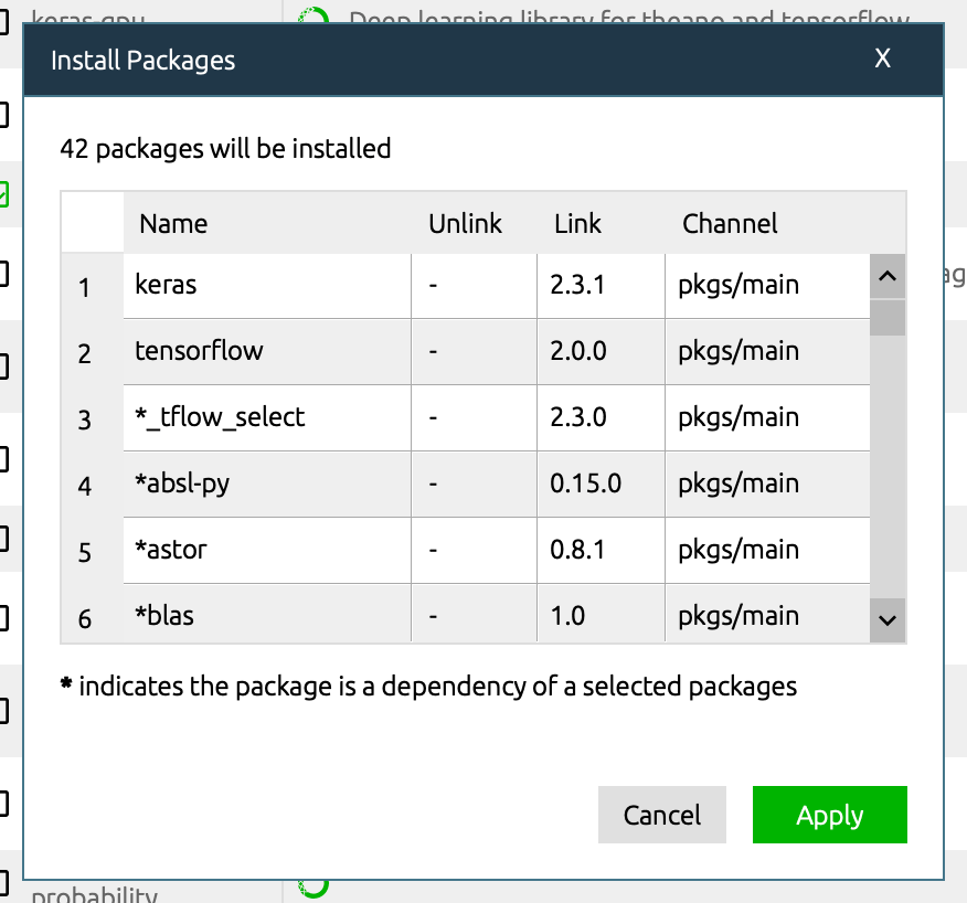 Package Installation Prompt