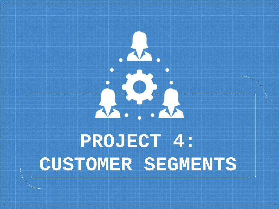 Project 4: Customer Segments