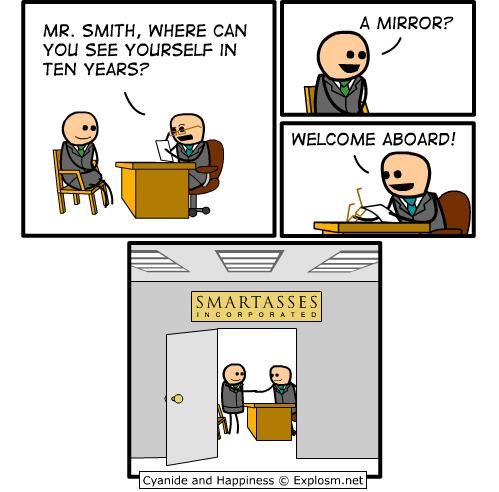 Cyanide and Happiness Job Hunt